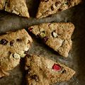 Scones à la rhubarbe (vegan)