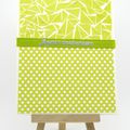Carte d'anniversaire vert anis - Anise green birthday card