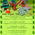 Atelier Origami "Noël" 19 Décembre à l' Association Culturelle Franco Japonaise