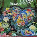 Livre broderie canevas romantique