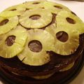 Gâteau chocolat ananas