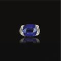 19.58 carats Sapphire and diamond ring, Boucheron