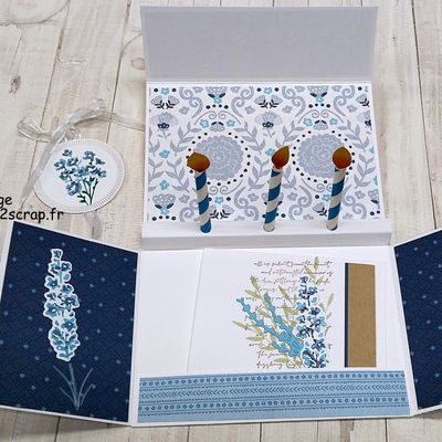 Carte bougies et son tuto