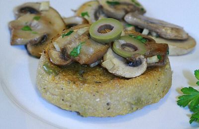 Polenta aux champignons