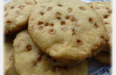 Cookie aux pépites de chocolat blanc & caramel