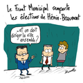 Hénin-Beaumont, Front National contre Front Municipal