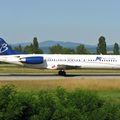 Aéroport Bâle-Mulhouse: BLUE LINE: FOKKER 100(F-28-0100): F-GNLG: MSN:1163.