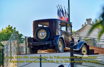 DDay 80e anniversaire du Débarquement de Normandie - 17 septembre 1944 date officielle de la libération de la Vendée