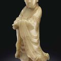 A soapstone figure of Guanyin, 18th-19th century