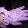 Gants au crochet