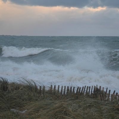 Grande marée au Sillon du Talbert  - 21-02-15 - coeff 117 !
