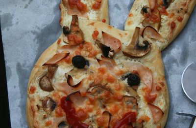 Pizza lapin