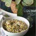 QUINOA AU VERT DE POIREAU & LAIT DE COCO AU VITALISEUR