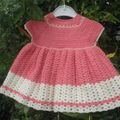 Robe bébé au crochet