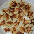 chips de poires maison (100% poires, diététiques, allégées, sans sucre et sans matières grasses, très riches en fibres)