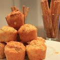 MUFFINS AU ROQUEFORT ET AUX NOIX