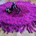 Tapis au crochet - projet terminé 