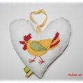 Bazar de Noël # coeur de poulette