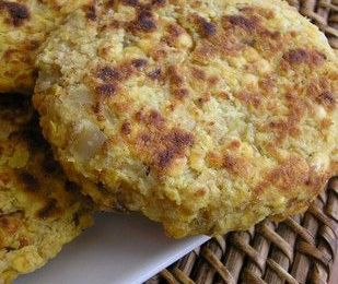 Croquettes de lentilles corail au sésame