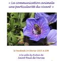 "La communication animale, une particularité du vivant"           par D. Aubert-Marson
