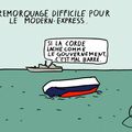 Un bateau en rade !