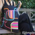 Le Tote bag coloré original 100%made in France : une fabrication locale ISAmade.