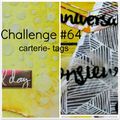 L'Antre Scrap - Challenge # 64 - Carterie - tags