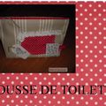 Voici la photo d'une trousse de toilette offert