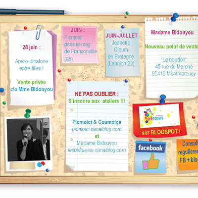 Au Comptoir des créateurs et "Madame Bidouyou"