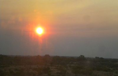 Day 93 - Voyage on the Ghan and Stunning sunset !!