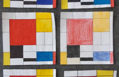 Mondrian : un prétexte pour faire de la géométrie ?