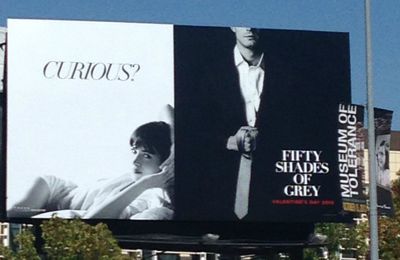 Nouvelle affiche promo de Cinquante Nuances de Grey