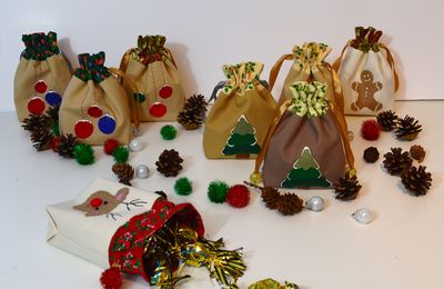 Une jolie pochette pour petits cadeaux...tuto