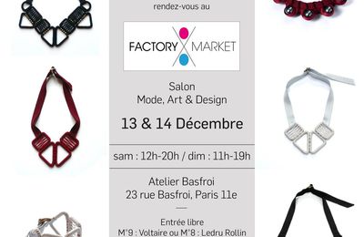 Olgajeanne au Factory Market - 13 & 14 décembre 2014 - Paris 11e  /J-1 !