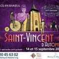 l'atelier de Marie Lupin expose le dimanche 15 septembre à Marcq en Baroeul pour la fête de la Saint Vincent d'Automne .