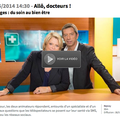 Emission ALLO DOCTEUR FRANCE 5  sur le massage bien être.