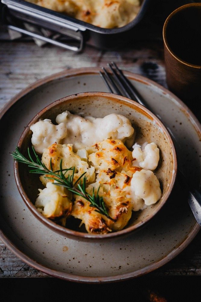 chou fleur, béchamel, facile, noix de muscade, recette hiver, gratin de légumes, plat réconfortant, au four