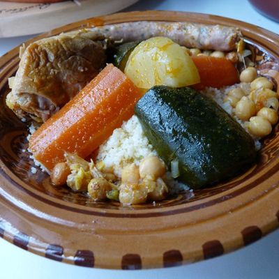 Couscous Agneau et Merguez