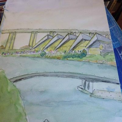 46ème sketchcrawl à Martigues (la suite)