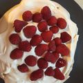 PAVLOVA AUX FRAMBOISES