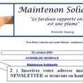 Mode d'emploi Newsletter