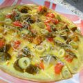 Omelette façon pizza de Nora