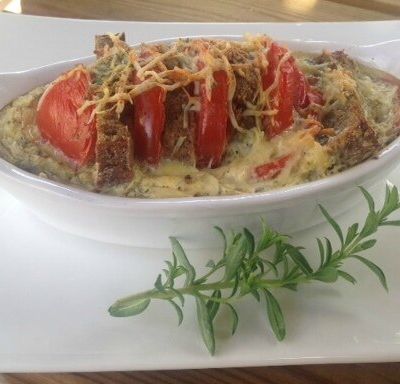 Gratin Tomates/Fromage 