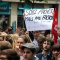 Manif contre le fn