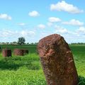 visite chez les Peuls. Région du Ferlo sud.