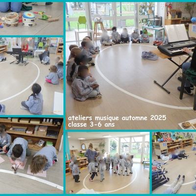 atelier musique en classe maternelle !
