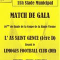 Foot : Saint-Gence reçoit le Limoges FC !