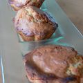 muffins au chocolat blanc et pépites de pralin