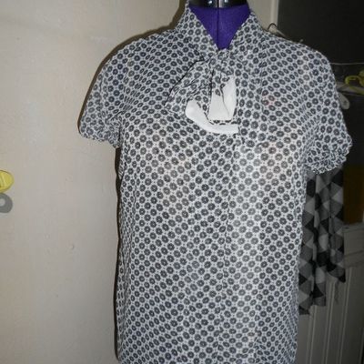 Le chemisier du croquis