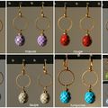 Nouvelle collection Boucles d'oreilles Printemps été 2016